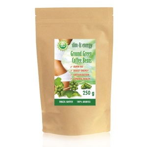 Jahvatatud rohelised kohvioad 250g