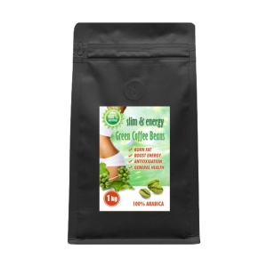 Rohelised kohvioad Slim&Energy 1kg
