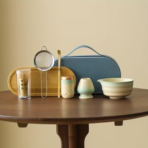 Matcha tee komplekt TAKAO Sand reisikotis