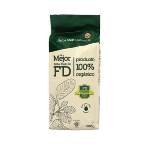 MATE FD la Mejor 100% Organico - парагвайский биомате, 500 г