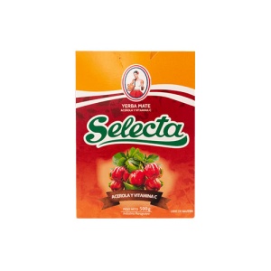 MATE SELECTA ACEROLA Y VITAMINA C - paraguai mate 500g